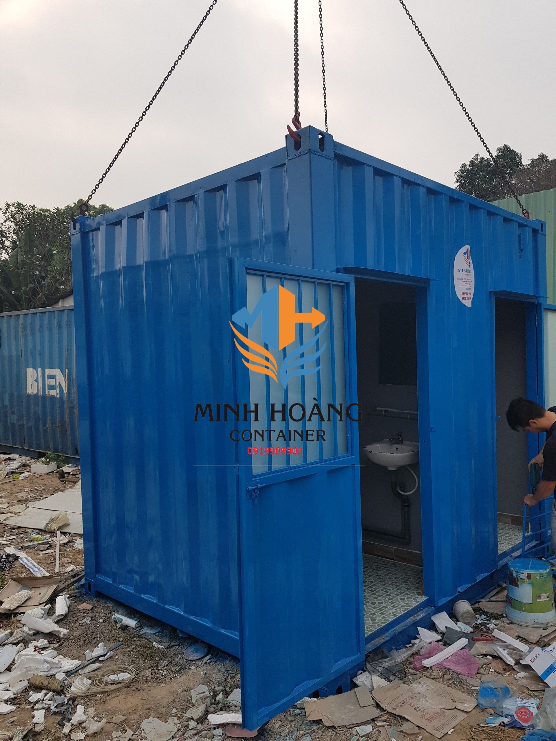 toilet container 10feet
